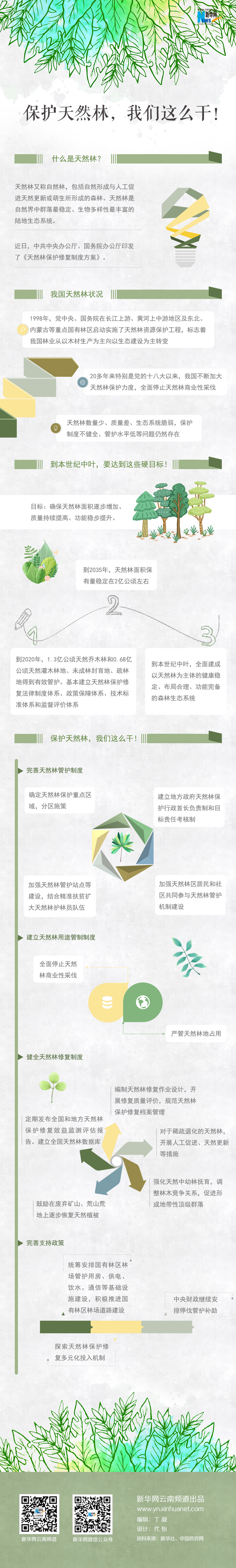 2020年國家公務(wù)員考試時(shí)政：保護(hù)天然林，我們這么干！